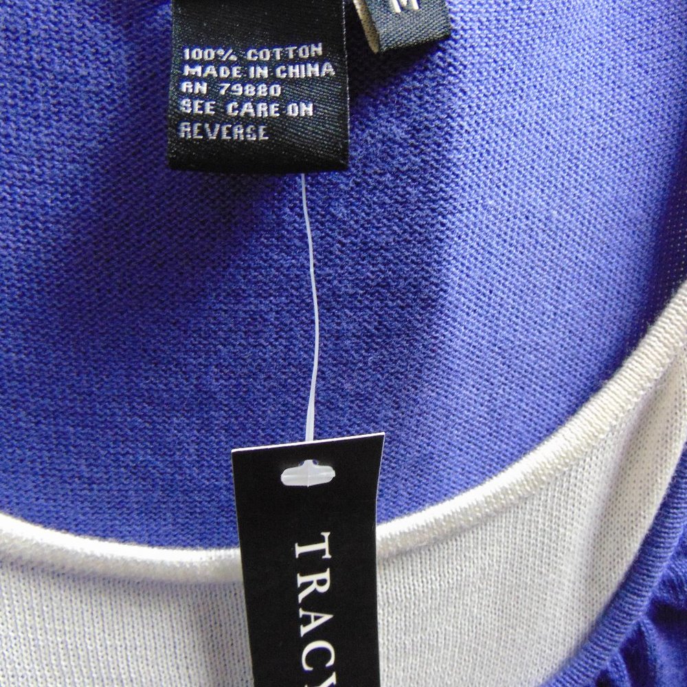 TRACY  M.   JUMPER IN JERSEY.   Size  M (Juniors). - Picture 8 of 8